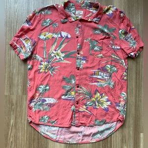 Quicksilver Tropical Button Up